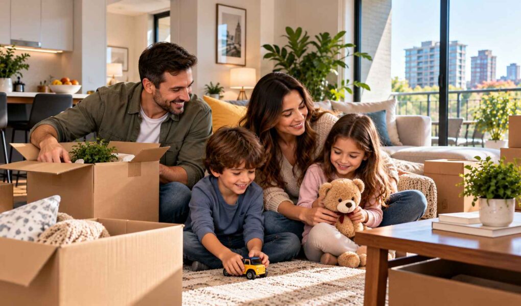 Joyful Family Moving Day